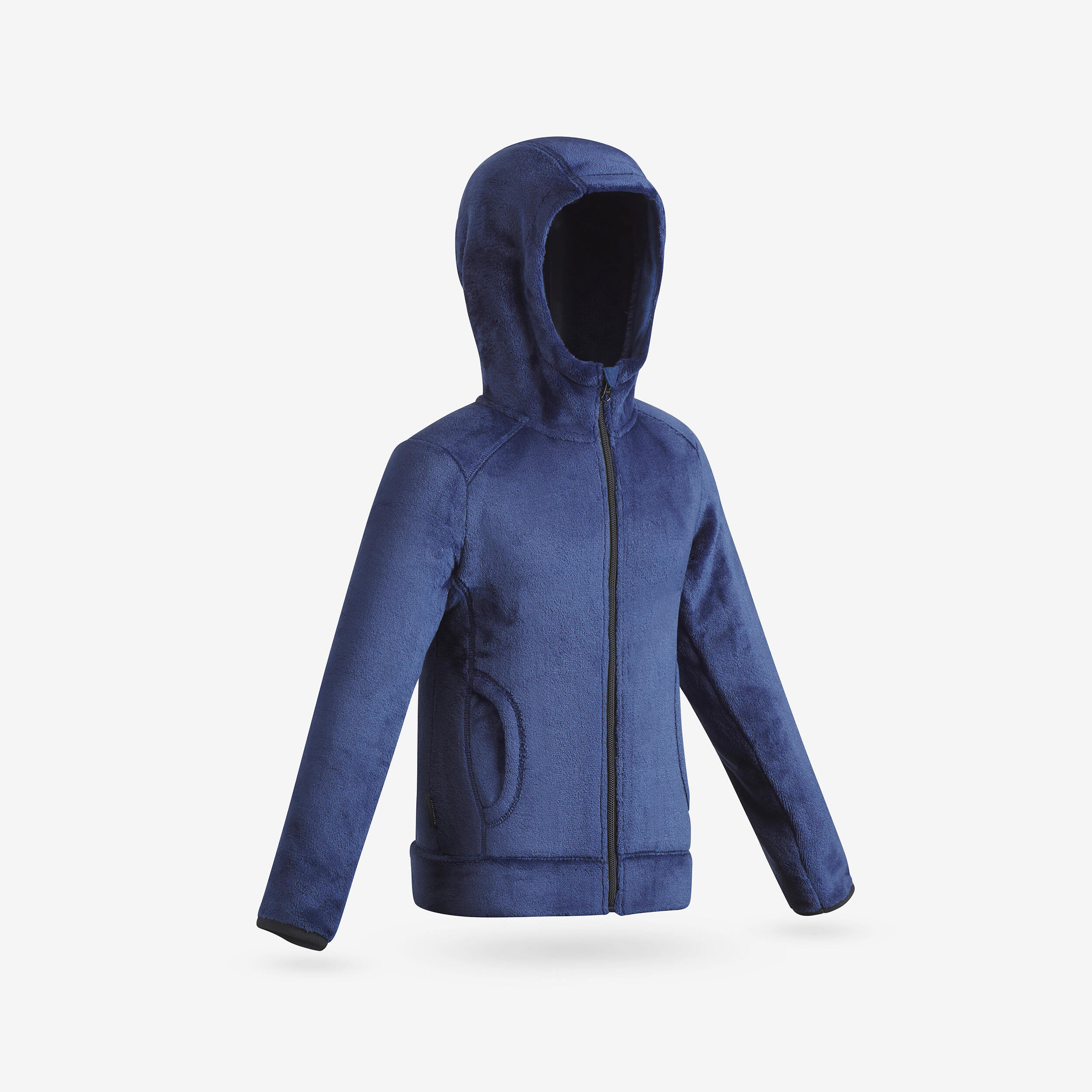 Chaqueta polar de montaña y trekking con capucha Niños 7-15 años Quechua NH500 7/7