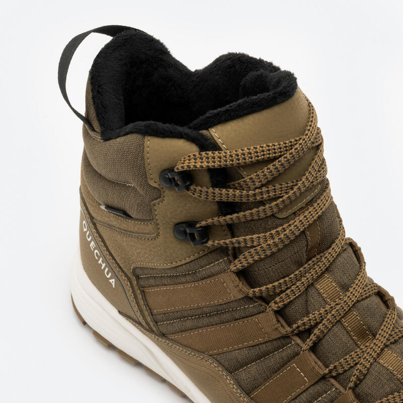 Erkek Outdoor Kar Botu - Su Geçirmez - Kahverengi - NH500 Mid