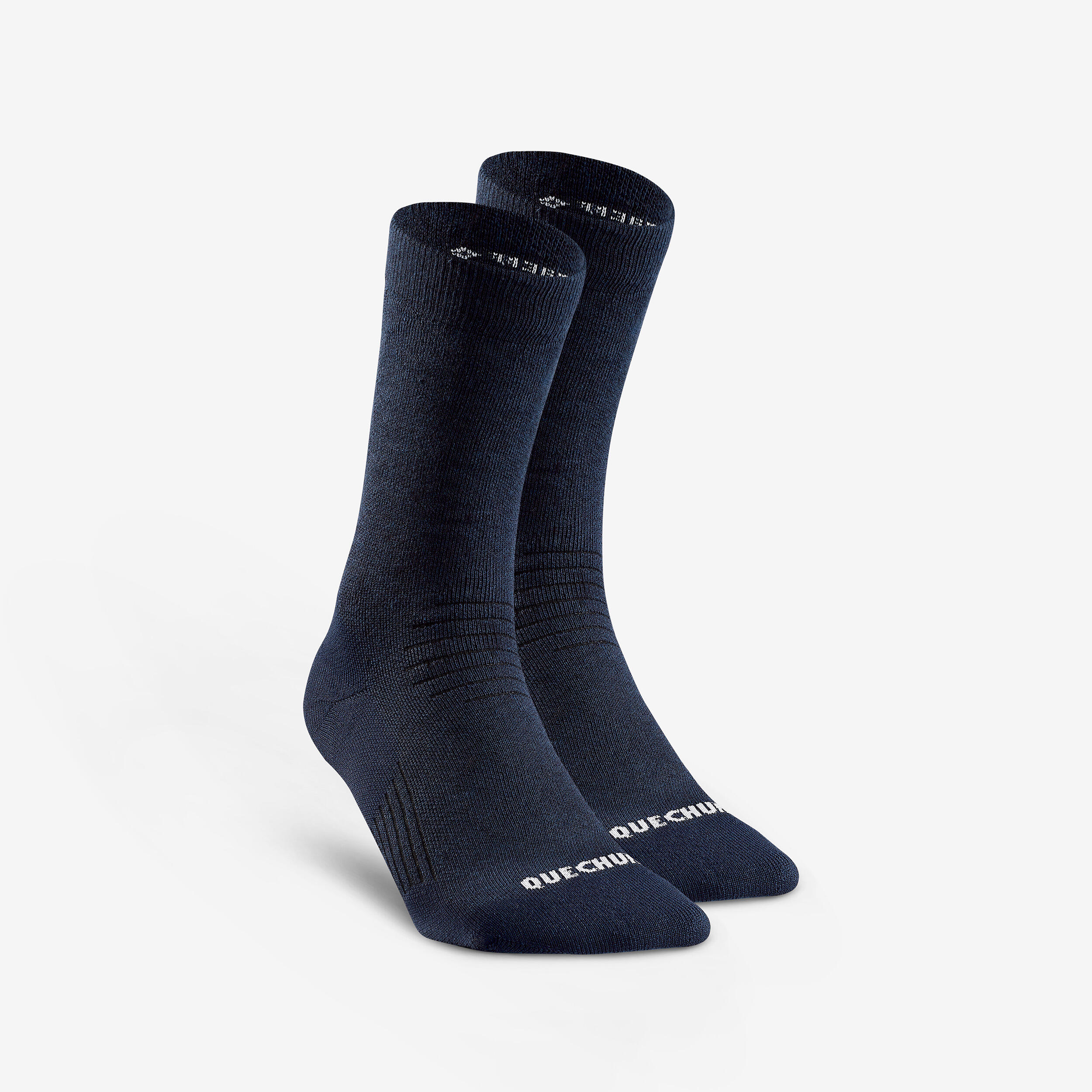 Mixed winter hiking socks SH100 Mid - Blue
