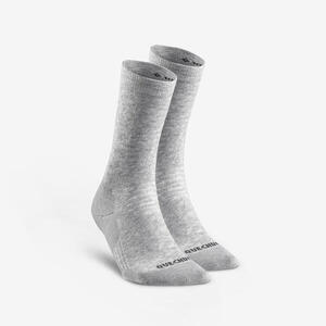 Calcetines de senderismo invierno Unisex Quechua SH100 Mid gris