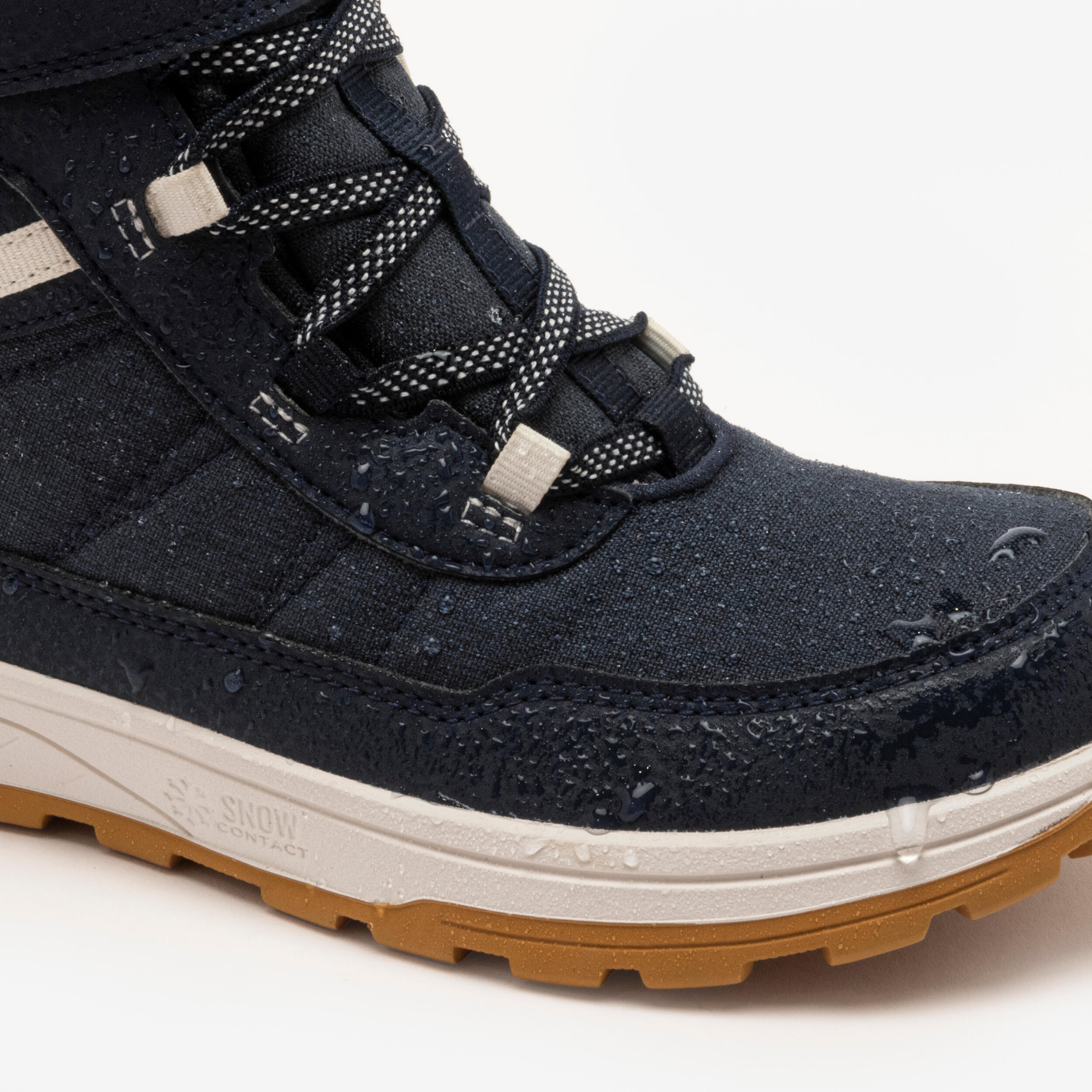 Warme en waterdichte wandelschoenen SH500 voor kinderen synthetisch maat 24-38 3/7