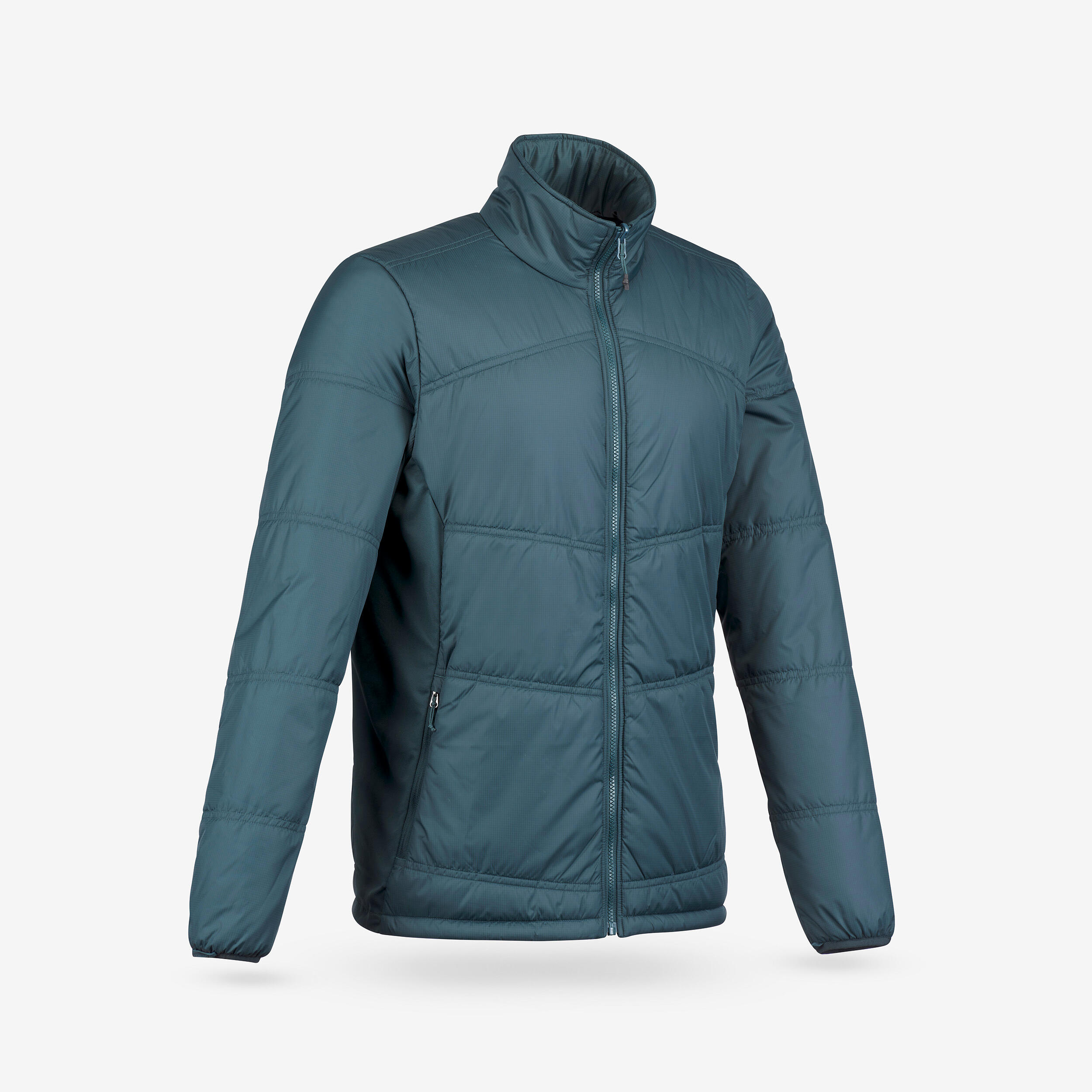 Chamarra de senderismo 3 en 1 impermeable hasta -10 °C verde para hombre MH500 19/19