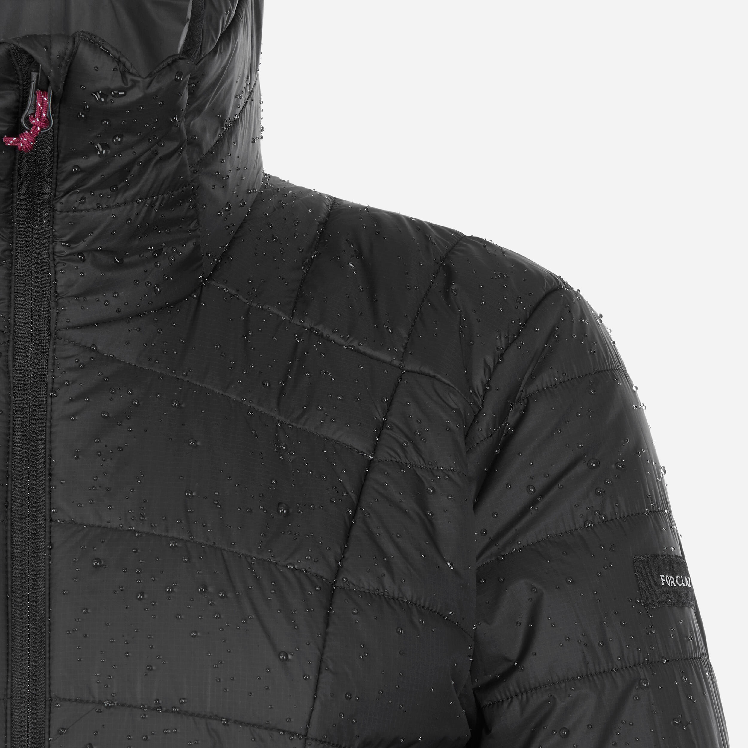 Women’s Padded Winter Jacket – MT 100 Black - FORCLAZ