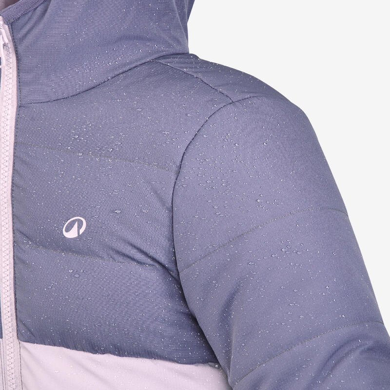Çocuk Outdoor Şişme Mont - Mor - 2/6 Yaş - NH500