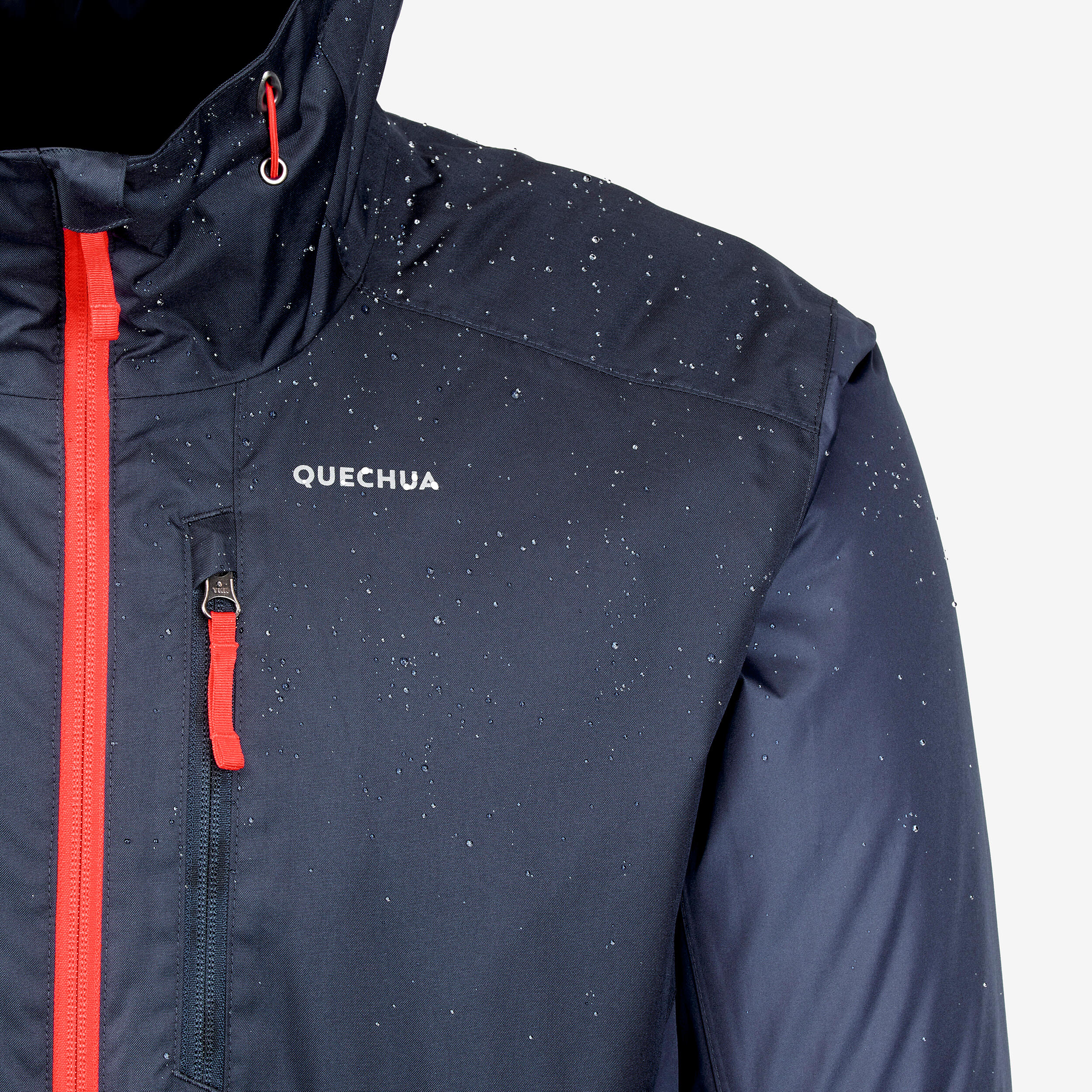 Men’s Waterproof Hiking Jacket -10°C NH500 - Blue 2/7