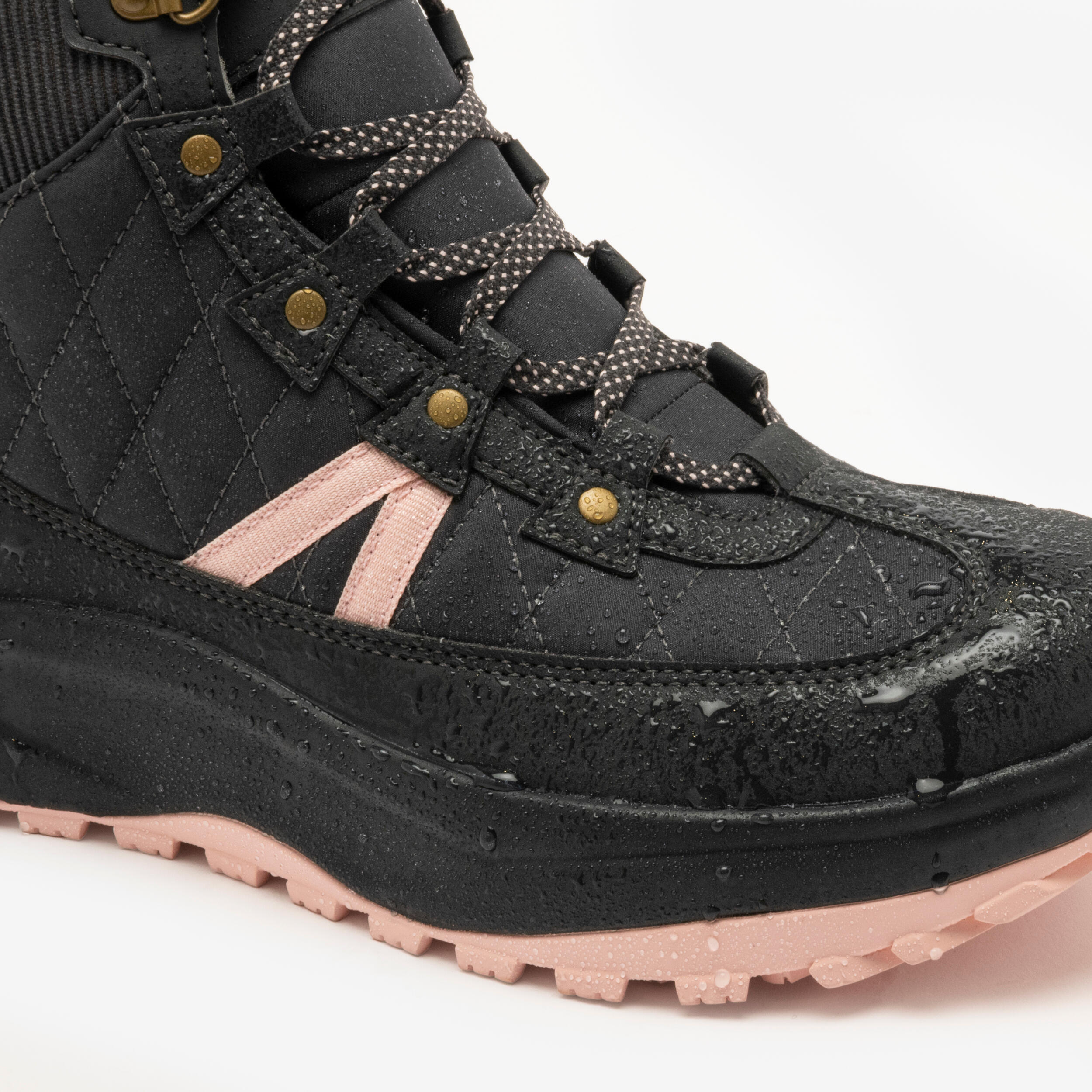 Bottes d’hiver imperméables femme, NH 500 Mid 3/13