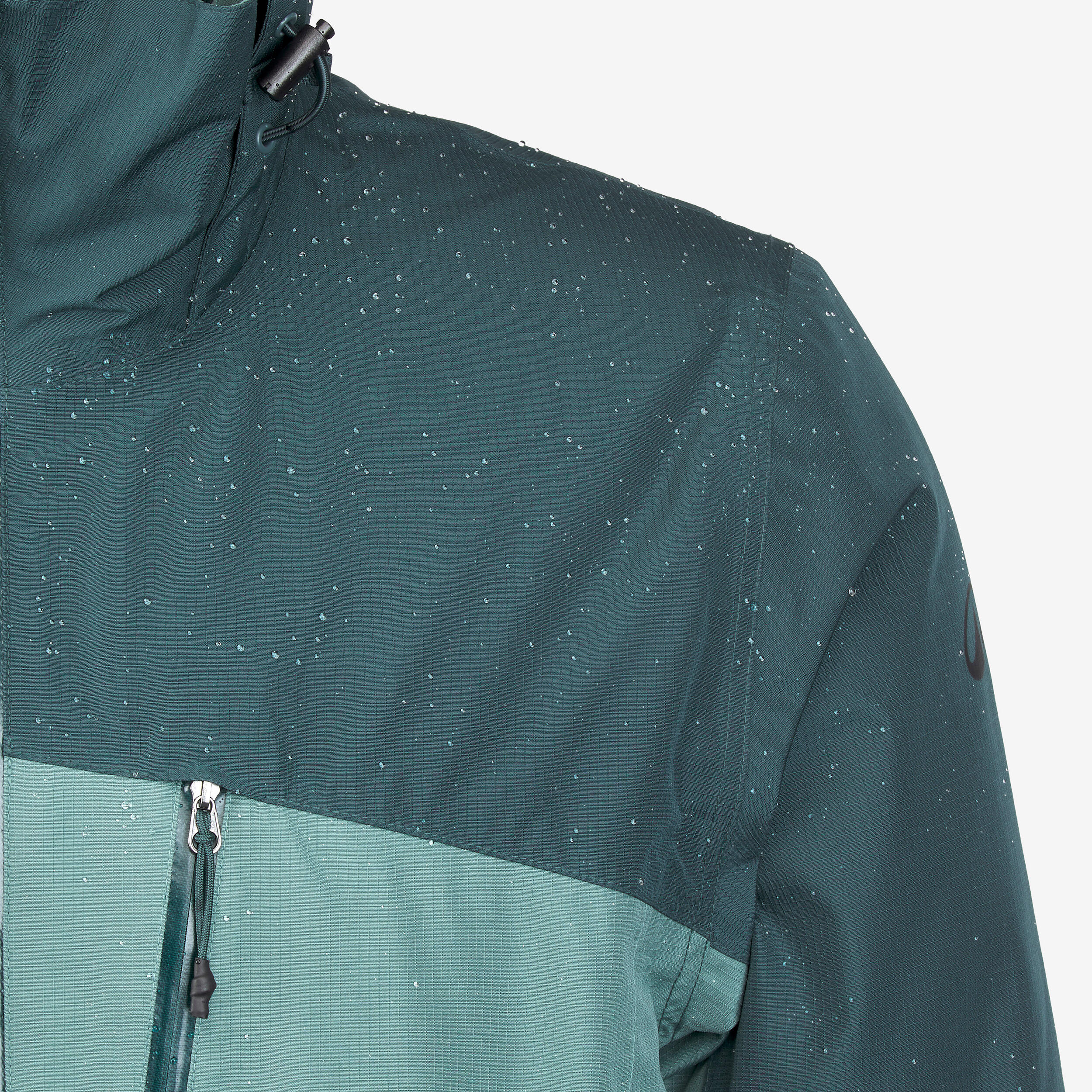 Men’s 3in1 waterproof hiking jacket -10°C, MH500 Mountain - Green 4/17