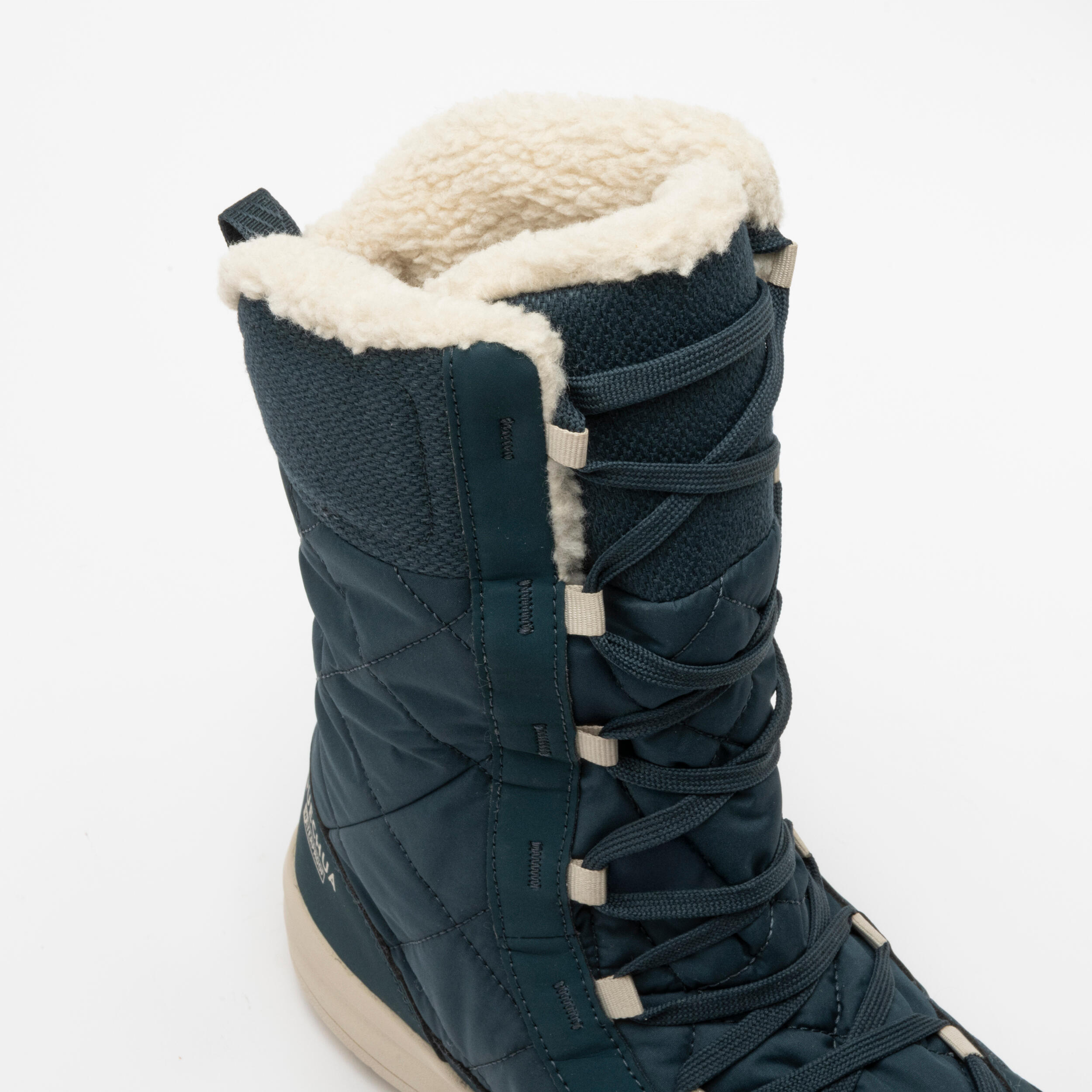 Bottes de neige chaudes et imperméables femme, NH500 Haute vert 6/8