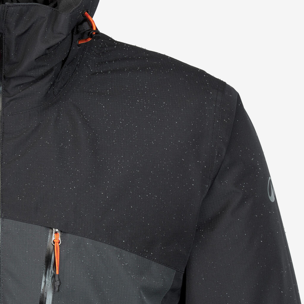 Men’s 3in1 waterproof hiking jacket -10°C, MH500 Mountain - Blue