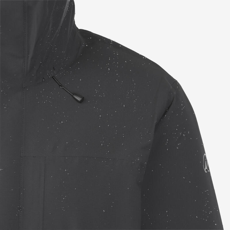 Parka de drumeție -20°C impermeabilă, NH900 Plume negru Bărbați