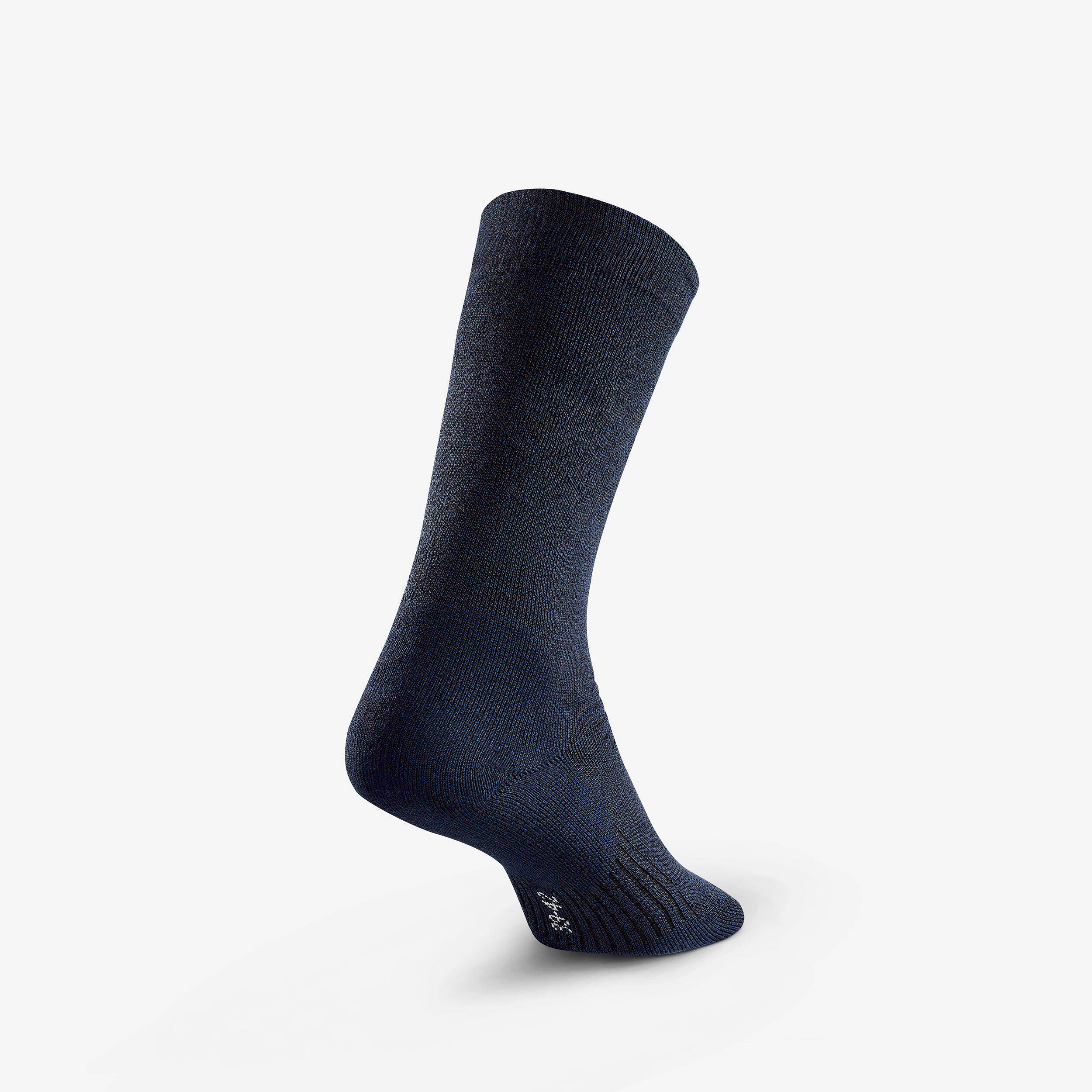 Mixed winter hiking socks SH100 Mid - Blue -  3