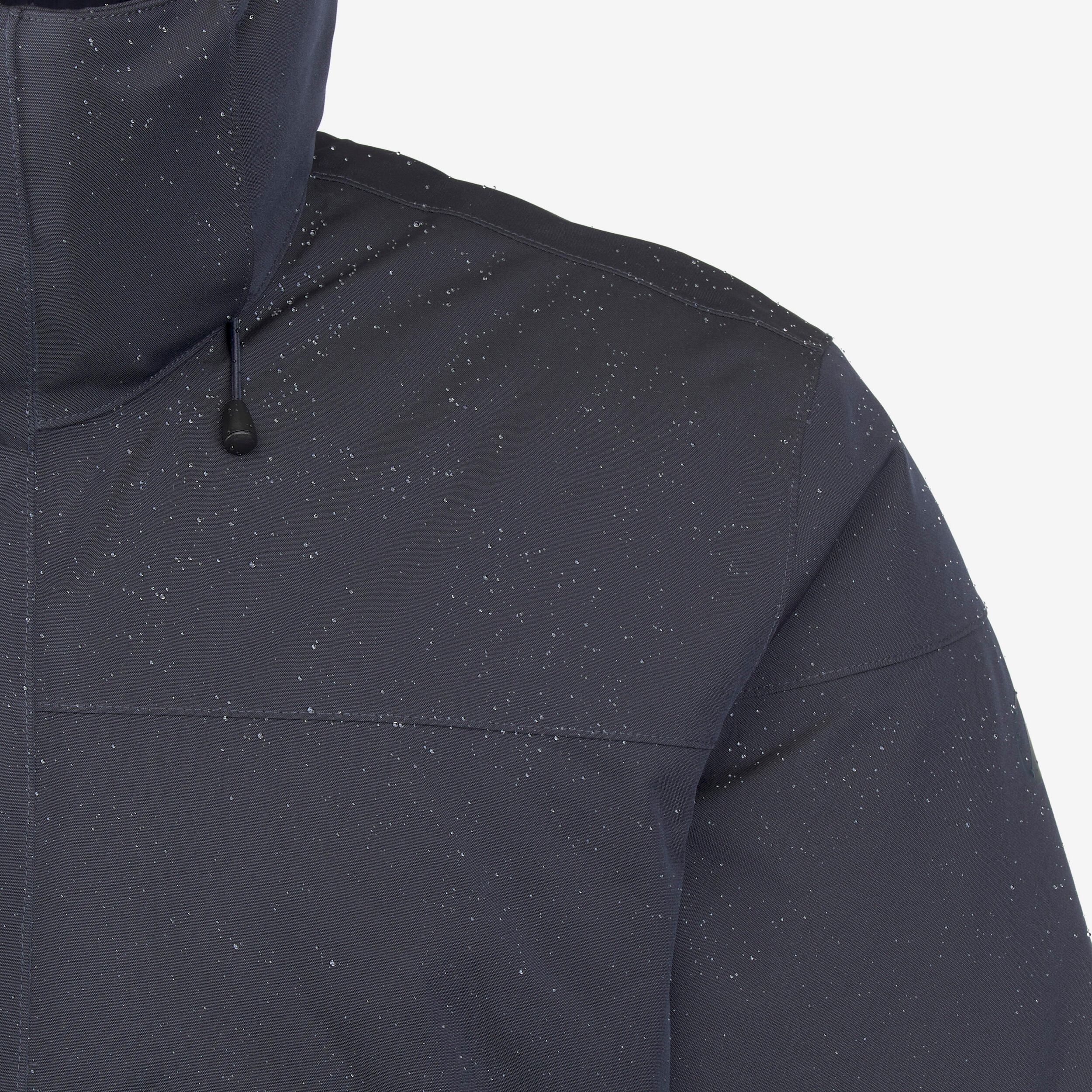 Waterdichte wandelparka voor heren -10°C NH500 blauw 3/11