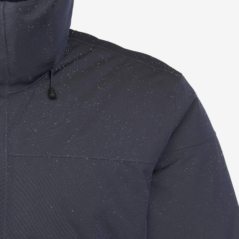 Geacă Parka Iarnă Impermeabilă Drumeție pe zăpadă NH500 -10°C Albastru Bărbați