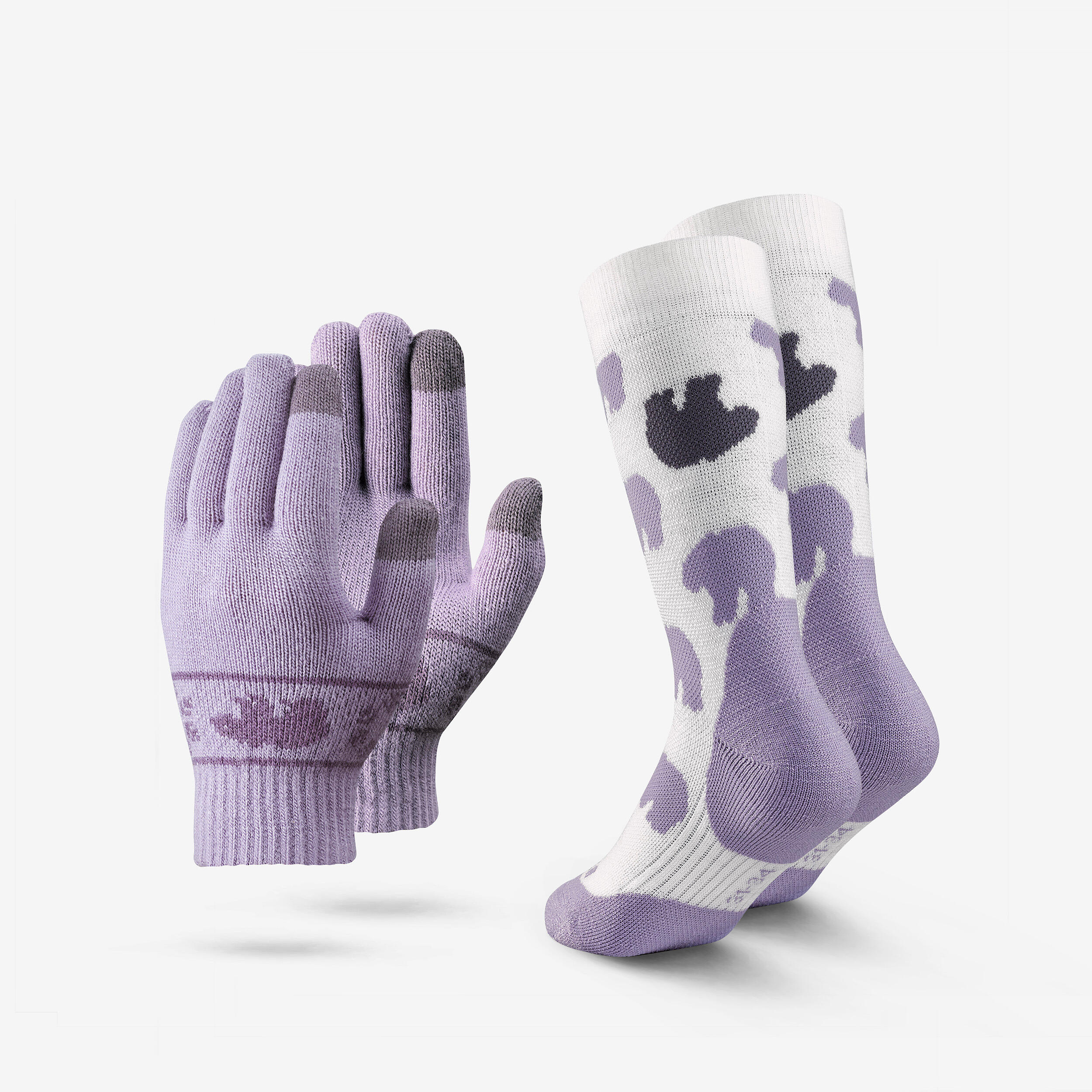 Ensemble gants et chaussettes enfant, Âge 4-14 ans Édition limitée - QUECHUA