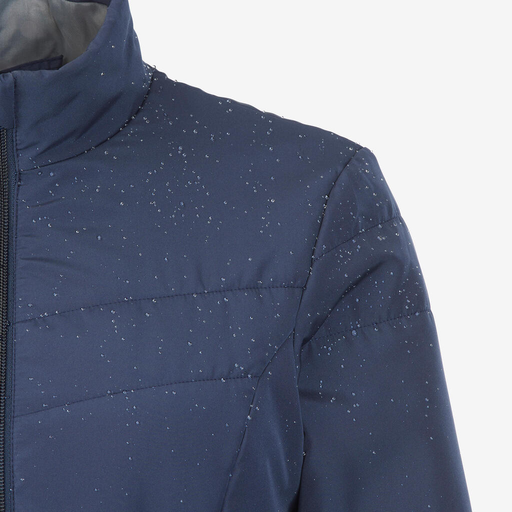 Women's Synthetic Trekking Down Jacket MT50 5°C - Black