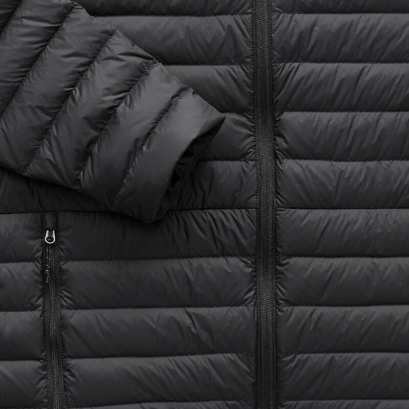 Doudoune de trek en duvet recycl?� -3?�C homme, MT100 noir FORCLAZ | Decathlon