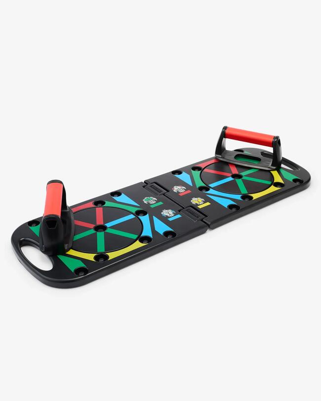 Ein Push-up Board klappbar.