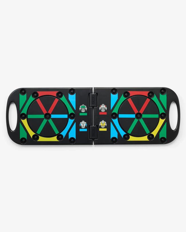 Ein Push-up Board klappbar.