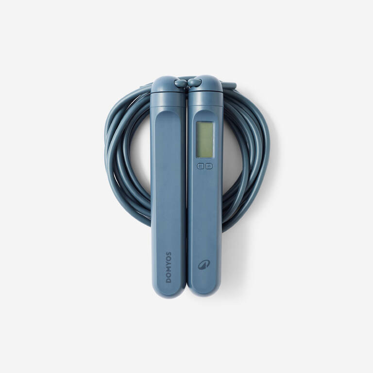 ខ្សែលោតអន្ទាក់​​ CARDIO 800 Counter ប្រផេះ