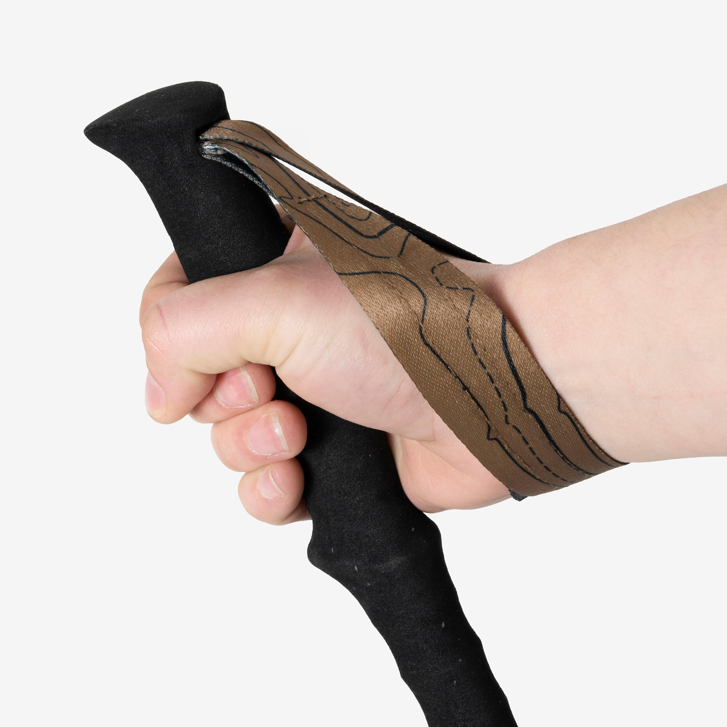 Bâtons de course en sentier pliables en carbone à 3 sections - EVADICT
