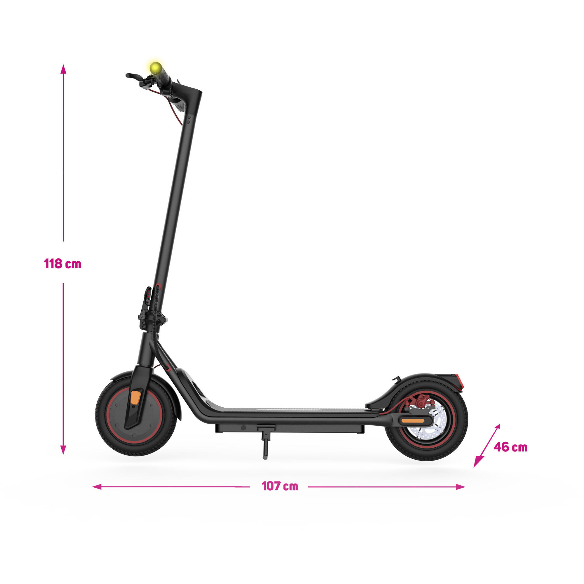 Hulajnoga elektryczna Sencor Scooter S25 10/12