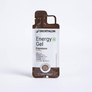 Energy Gel for Sports with 27g Carbohydrates - Espresso Flavored