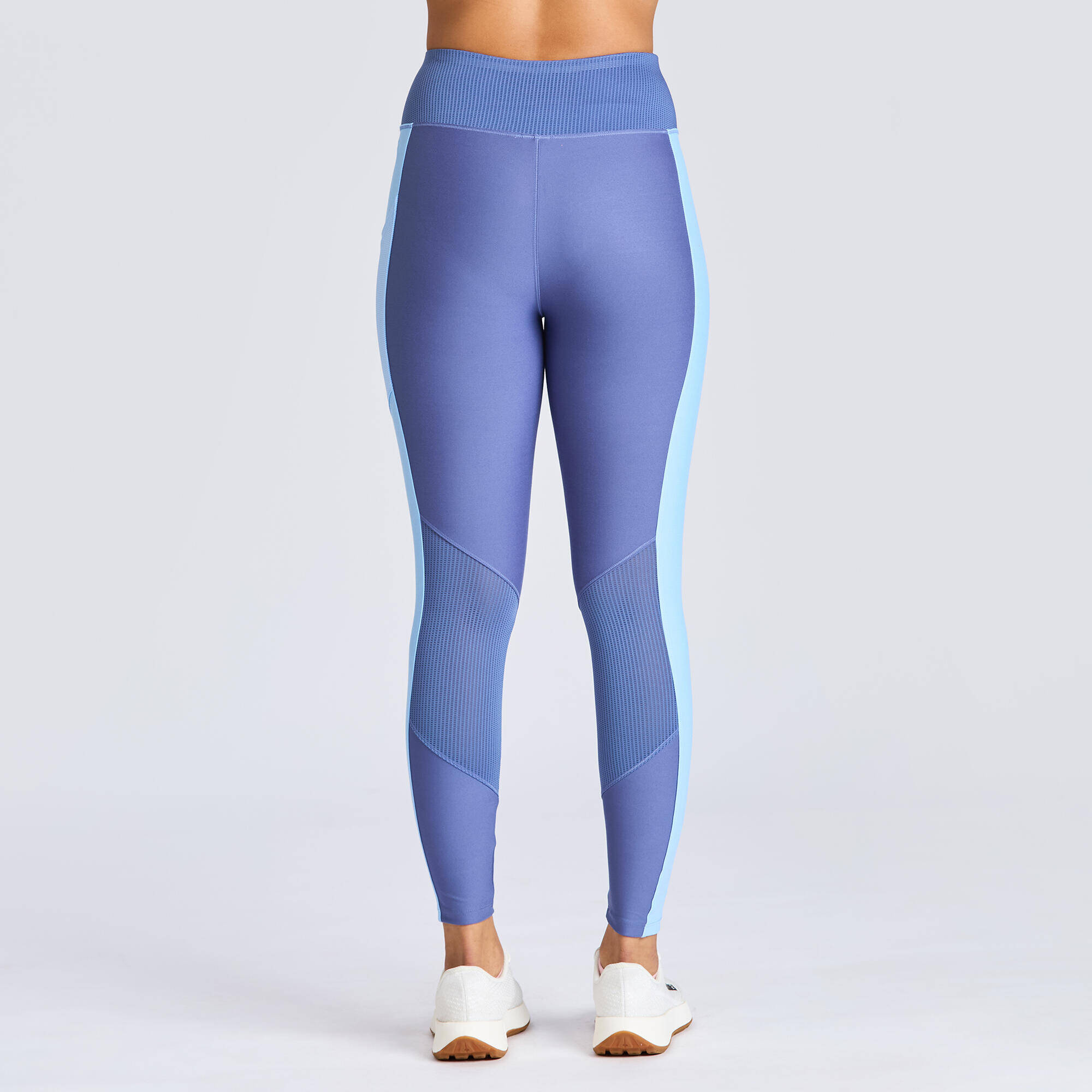 Women's Fitted Leggings with a side pocket  120 - Comet Blue -  3