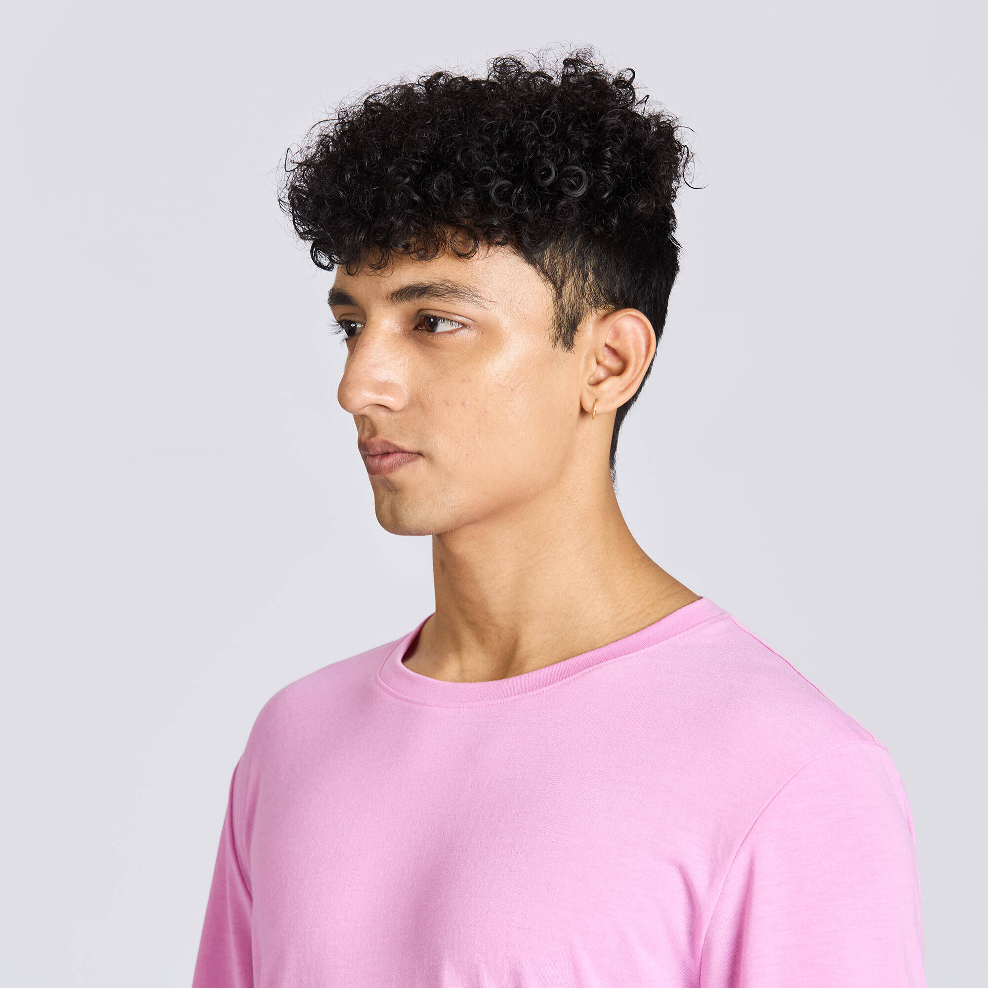 Men's Slim-Fit Breathable Cross Training T-Shirt - Magnolia Pink -  3