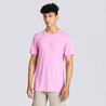 Men's Slim-Fit Breathable Cross Training T-Shirt - Magnolia Pink