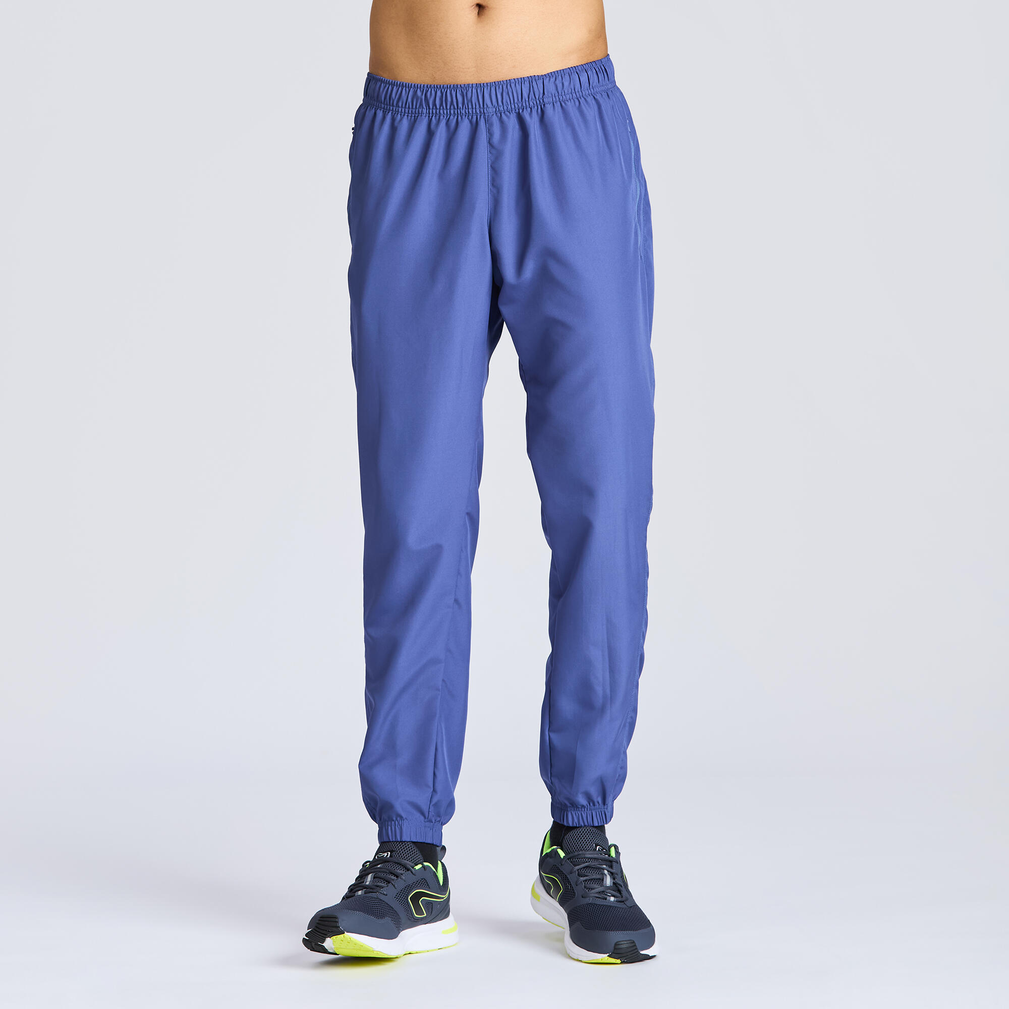 Men Gym Trackpants Slim Fit Jogger Style, Breathable, Quick Dry - Comet Blue
