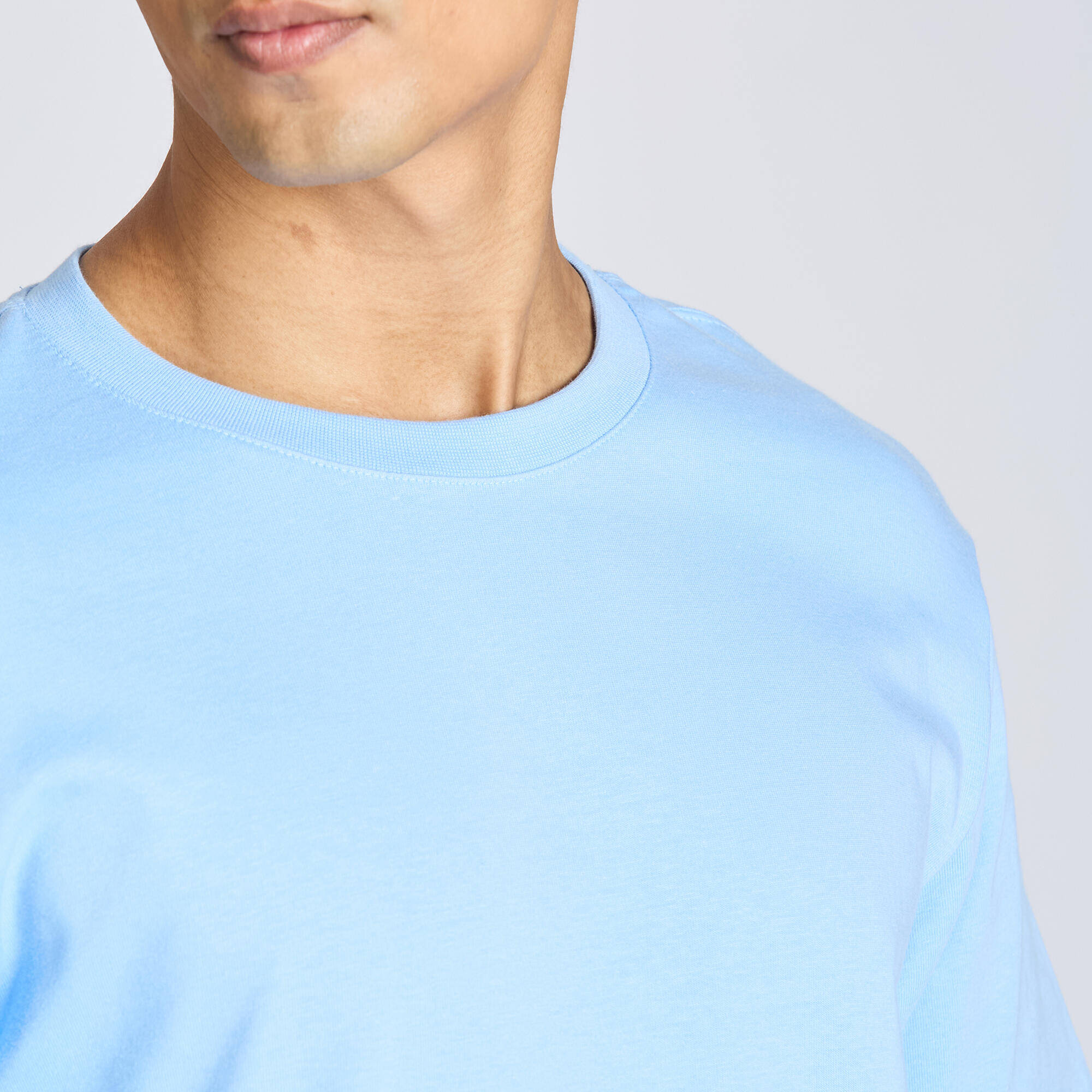 Men's Cotton Training T-Shirt Cosmeto - Celadon Green -  4