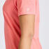 Women's Cotton Crew Neck Short Sleeved T-Shirt Run 500 - Pomelo Pink