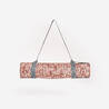 8 mm Grippy and Comfortable Gentle Yoga Mat - Beige/Brown Print