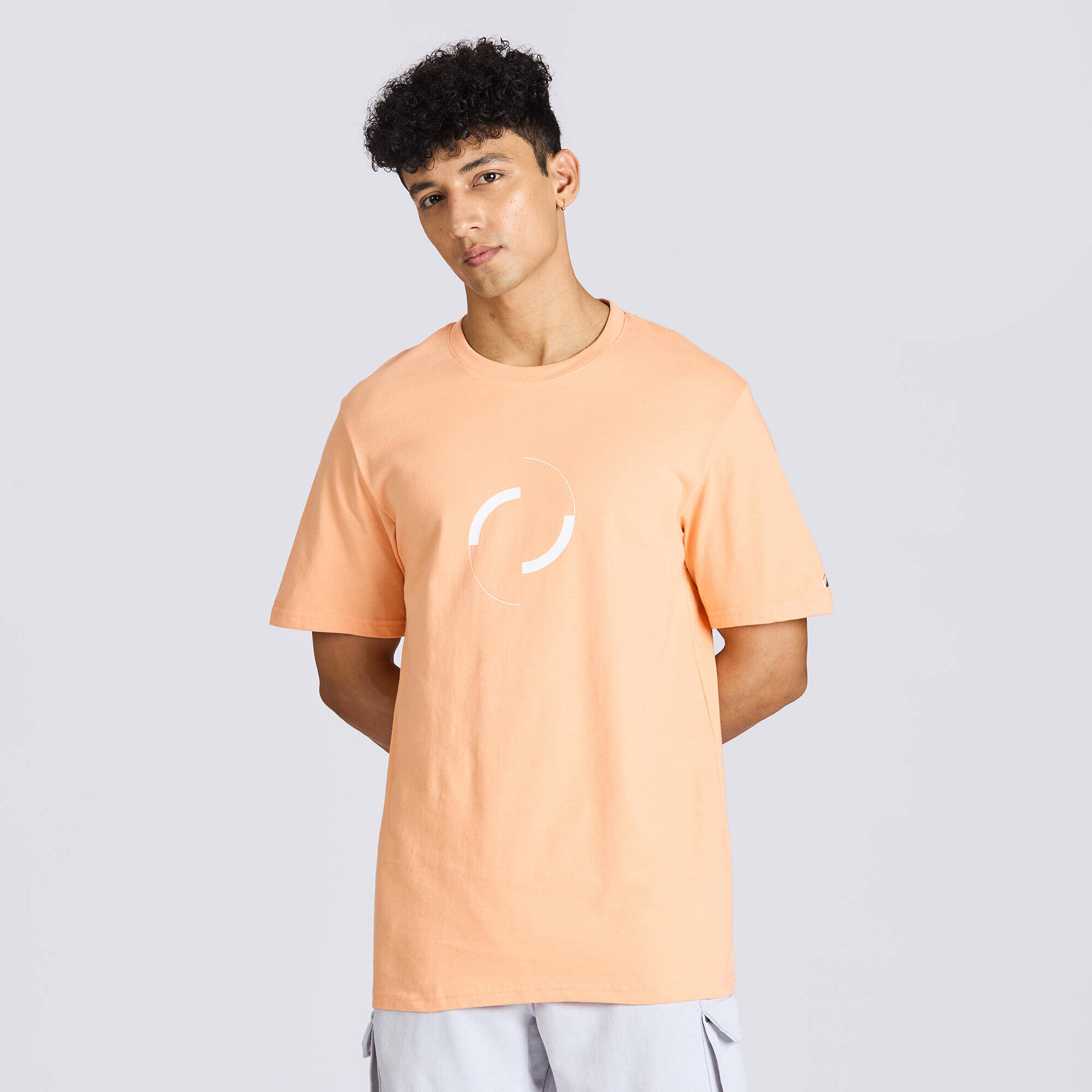 Men's Regular Cotton Fitness T-Shirt - Vanilla Yellow