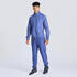 Men's Cardio Fitness Tracksuit Jacket FJA 100 - Comet Blue