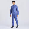 Men's Cardio Fitness Tracksuit Jacket FJA 100 - Comet Blue