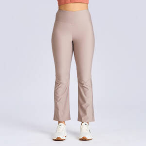 Women's Straight Leg Fitness Leggings - Frosted Brown