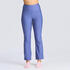 Women Straight Cut Fitness Leggings - Comet Blue