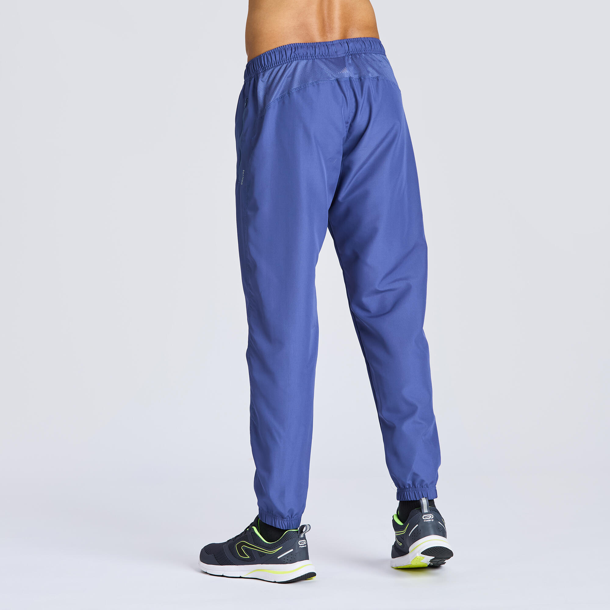 Men Gym Trackpants Slim Fit Jogger Style, Breathable, Quick Dry - Comet Blue