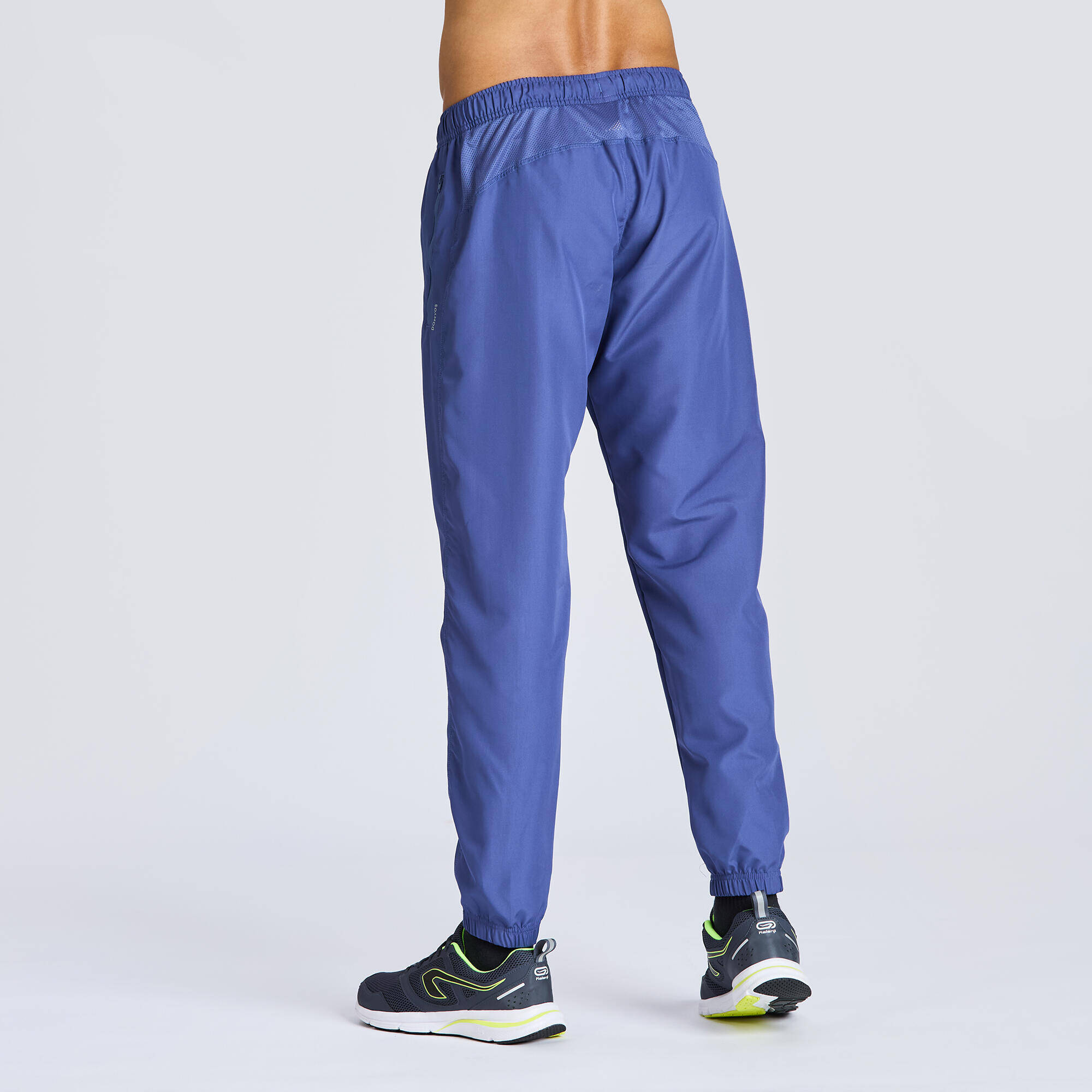 Men Gym Trackpants Slim Fit Jogger Style, Breathable, Quick Dry  - Comet Blue -  4