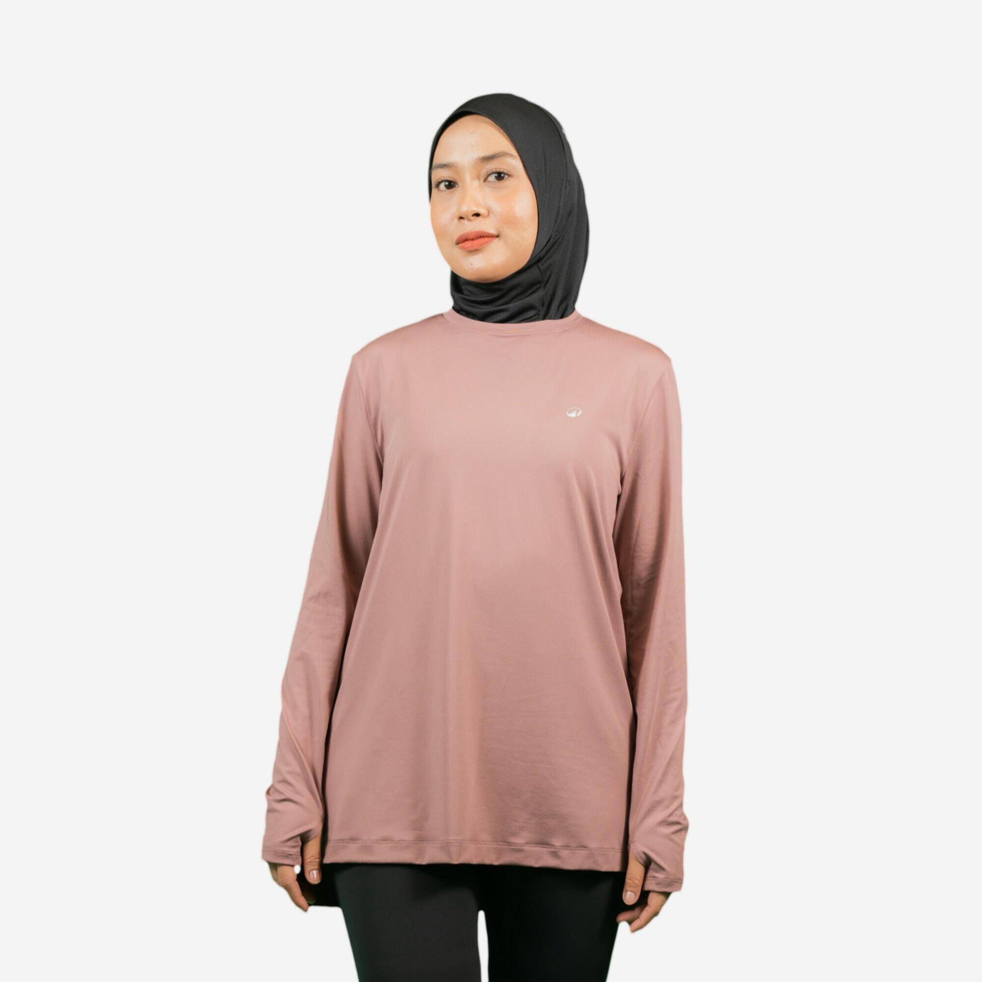 Long Sleeve T shirt - Purple -  3