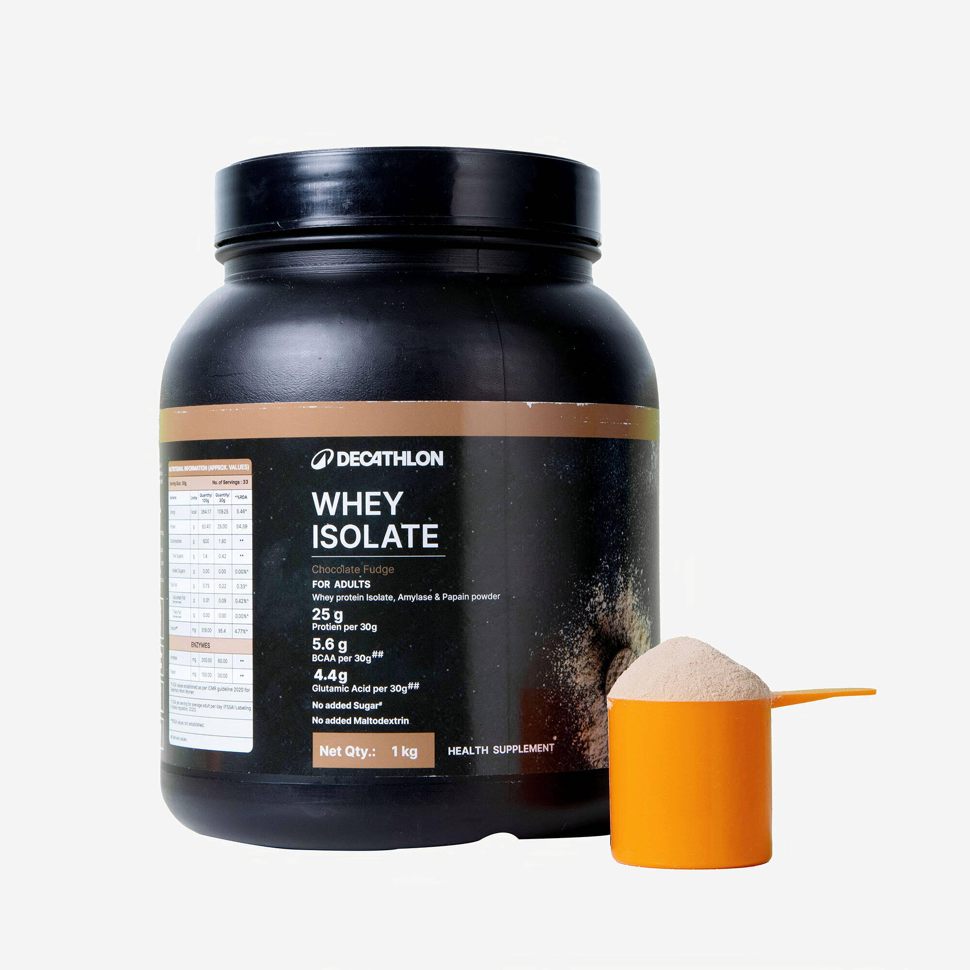 WHEY ISOLATE CHOCOLATE 1KG -  3