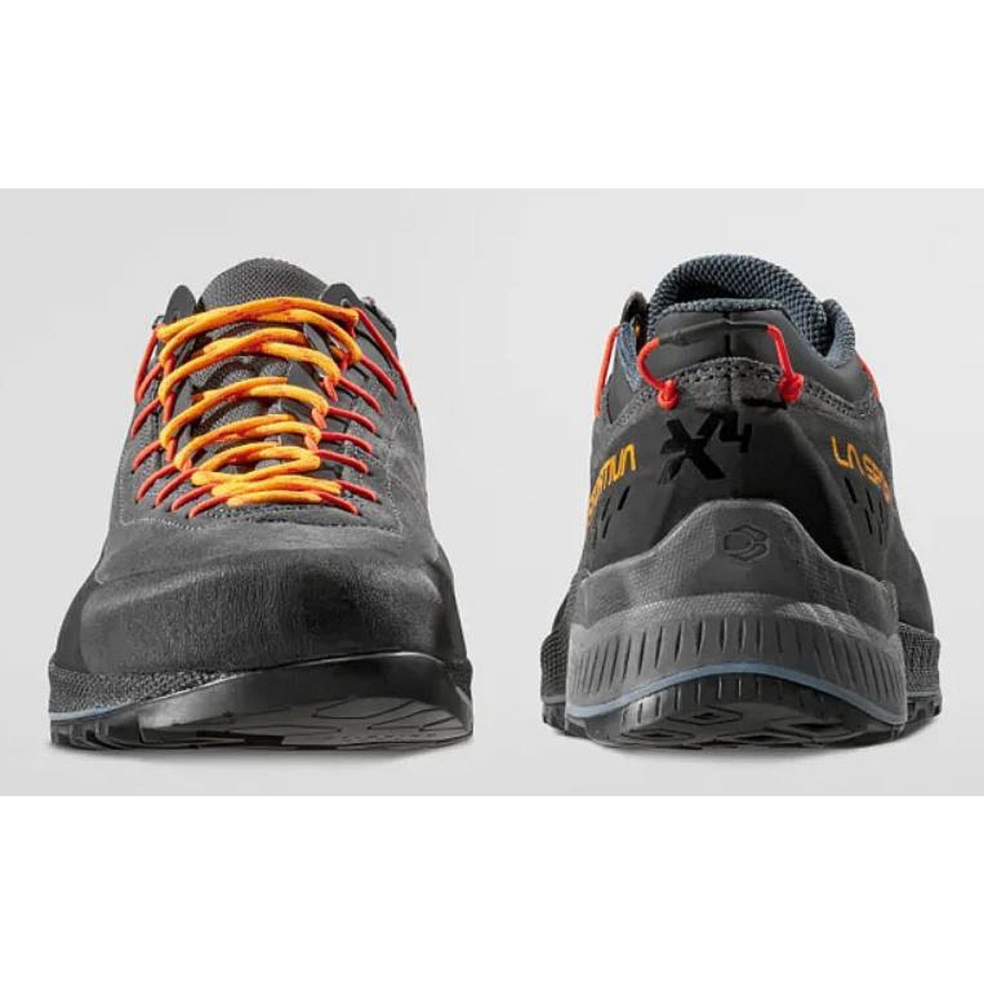 Buty podejściowe La Sportiva TX4 Evo - carbon/papaya 3/4