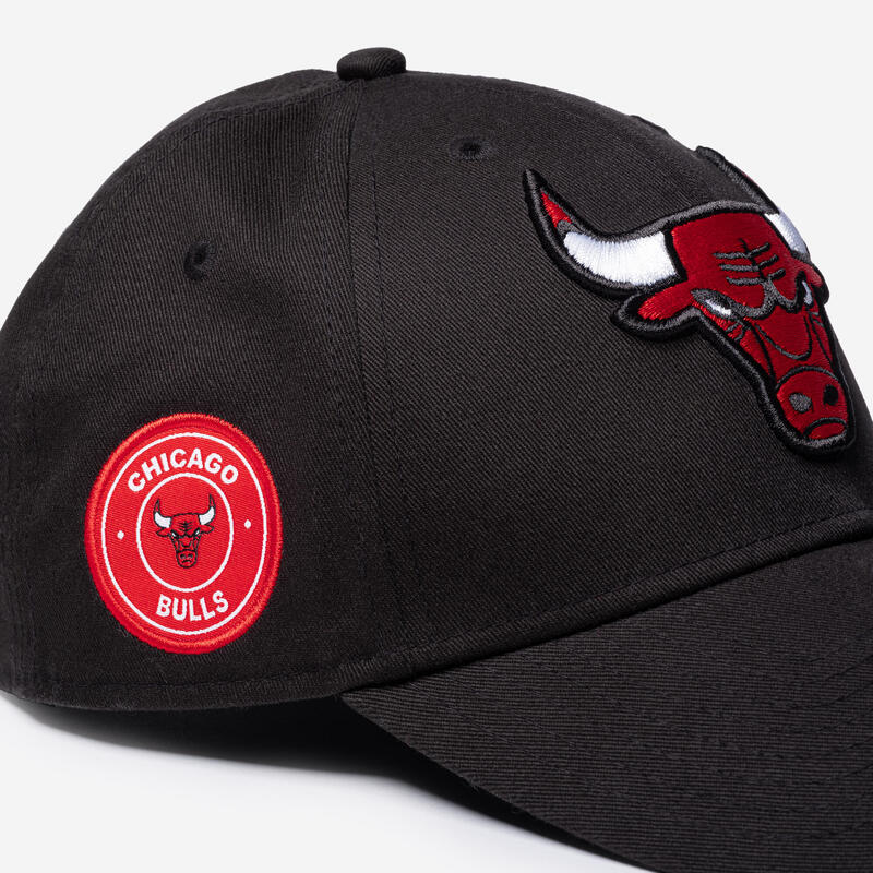 Casquette basketball NBA Adulte - New Era - Chicago Bulls noir