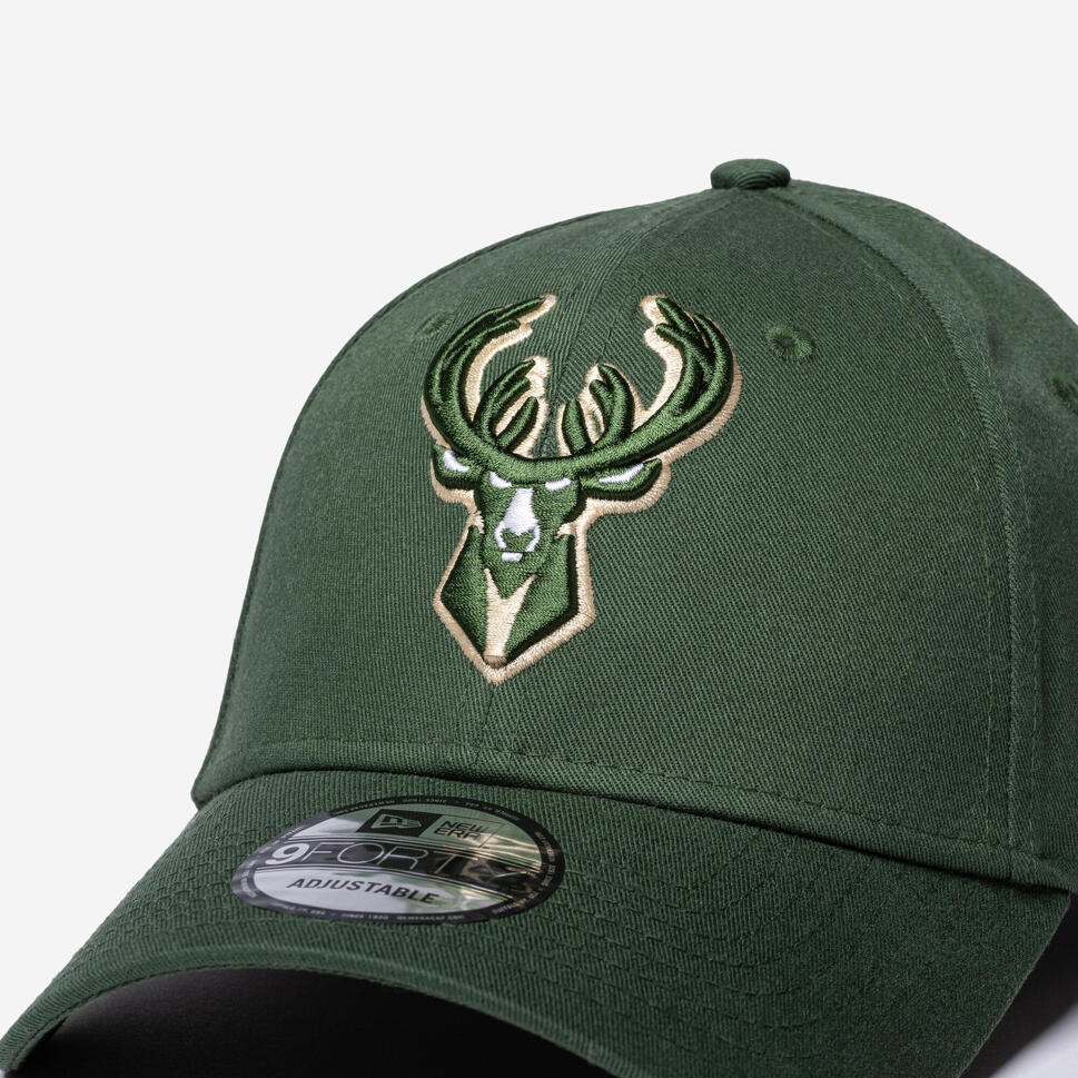Czapka z daszkiem do koszykówki NBA New Era Milwaukee Bucks
