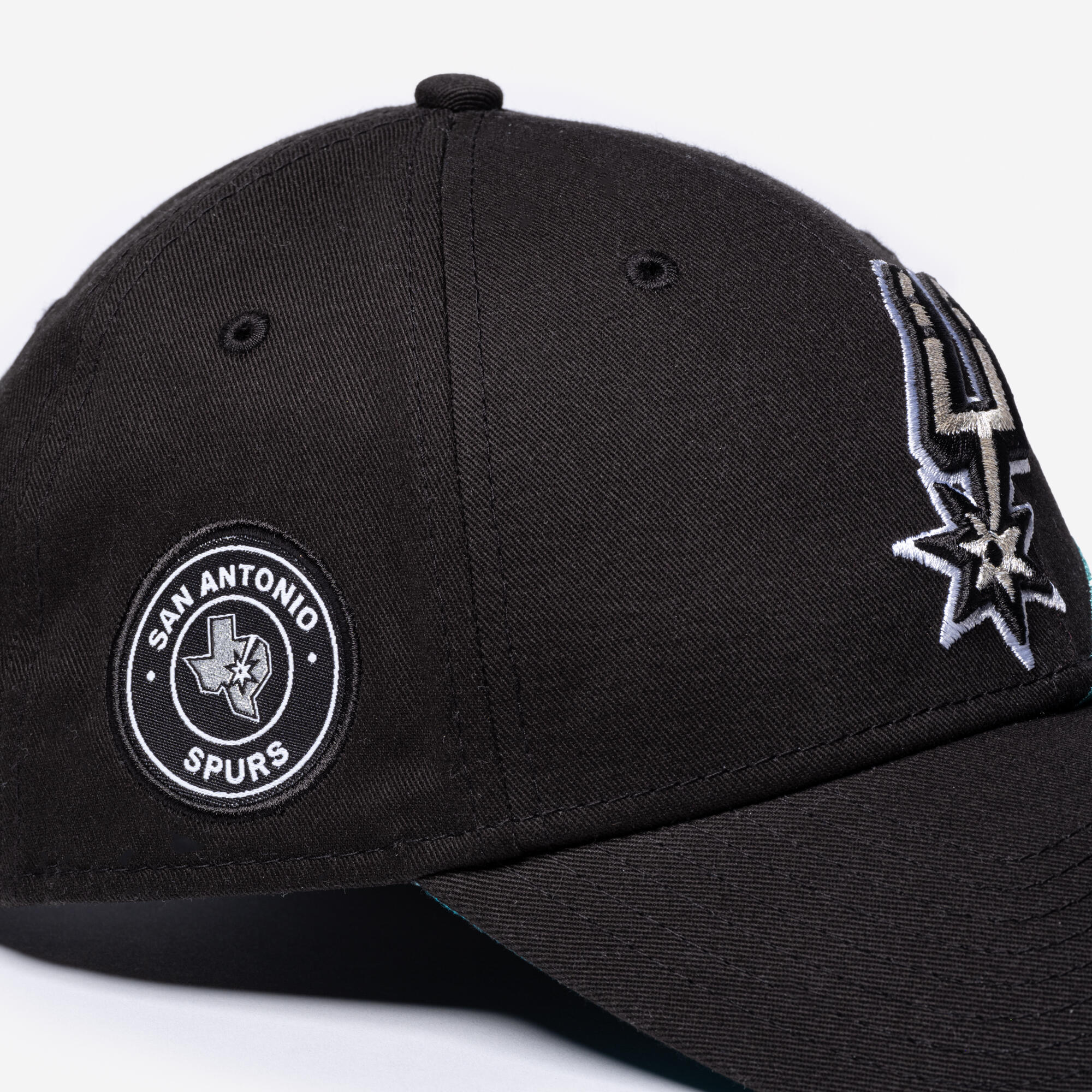 San Antonio Spurs スナップバックキャップ NBA Adult NBA Basketball Cap San Antonio Spurs - Black | Decathlon