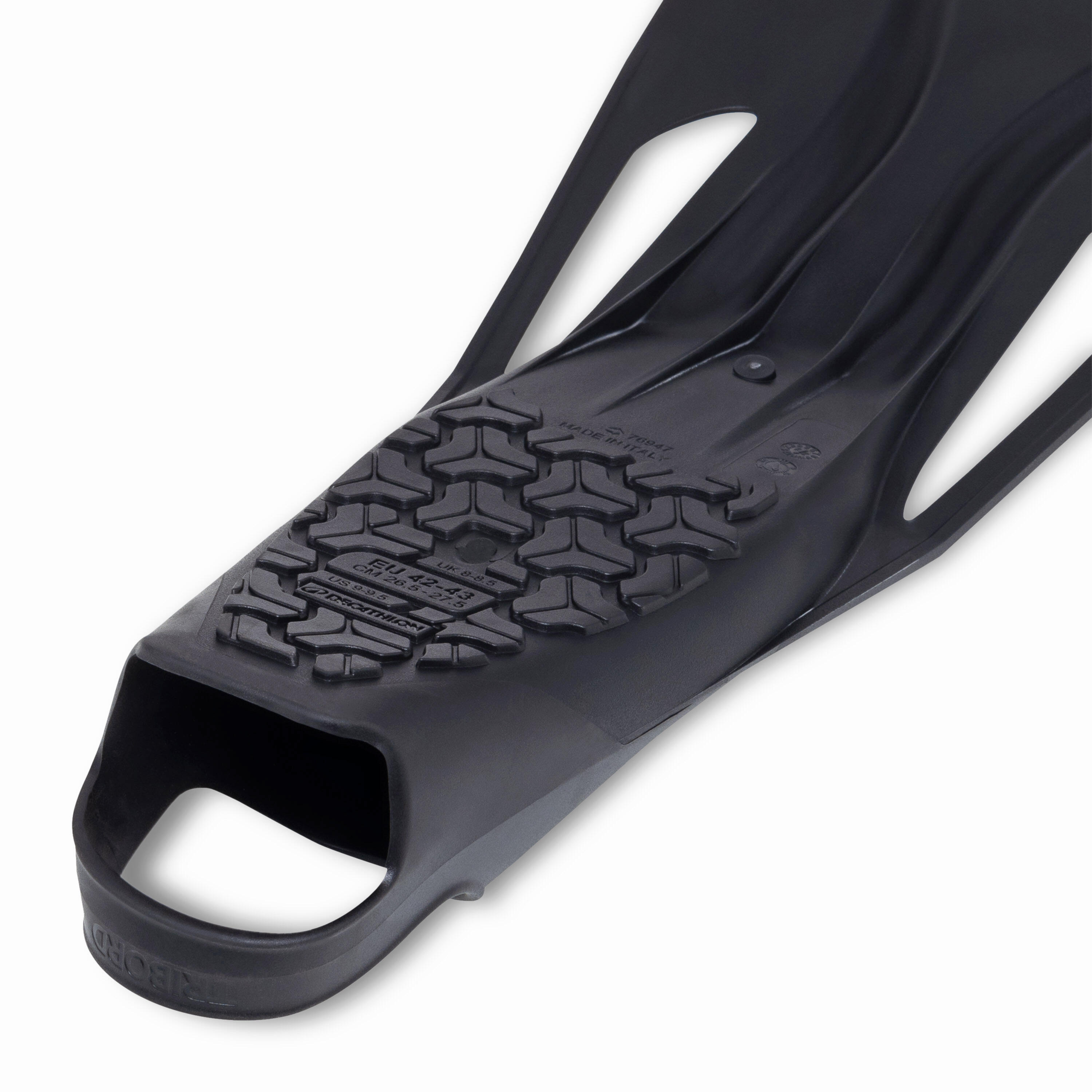 Aletas Buceo/Apnea FF 500 React Negro 8/18