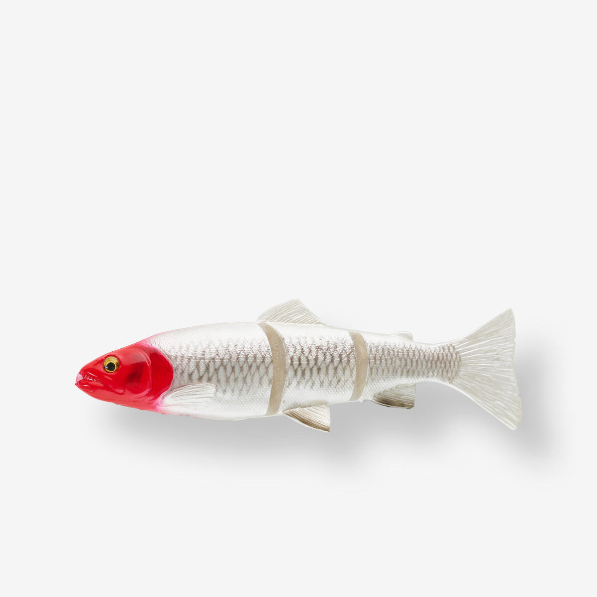 Leurre Swimbait Souple 4D LINE THRU TROUT SS 20cm Red Head Exclu Decathlon