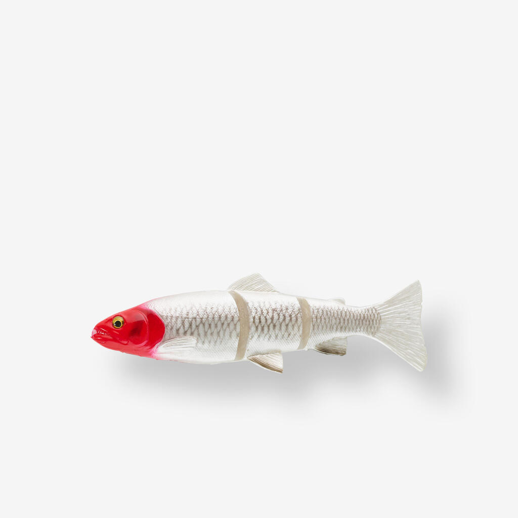 Umetna mehka vaba z rdečo glavo v obliki postrvi 4D LINETHRU TROUT (15 cm)