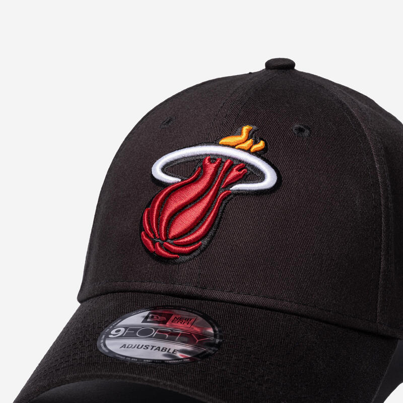 Șapcă de baschet NBA - New Era - Miami Heat Negru Adulți